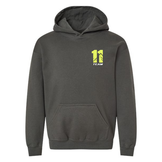 Team 11 Graphic Hoodie - Drk Gray