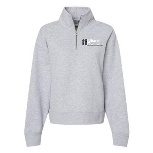 Team 11 Quarter Zip - Light Mono