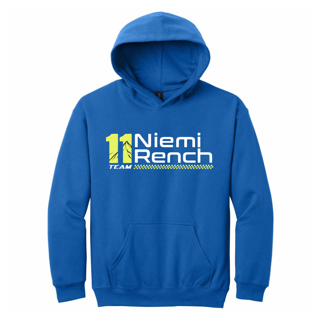 Youth Team 11 Blue Team Graphic Hoodie