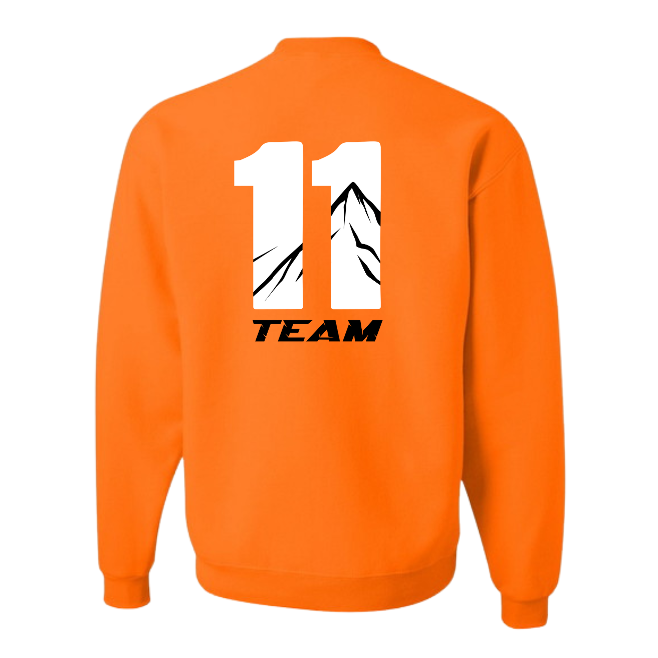 Team 11 Oversized Crewneck Sweatshirt - Neon Multi